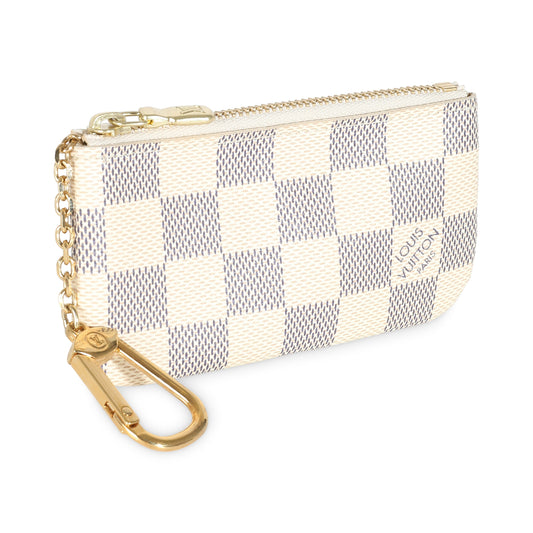 Louis Vuitton Damier Azur Canvas Key Pouch