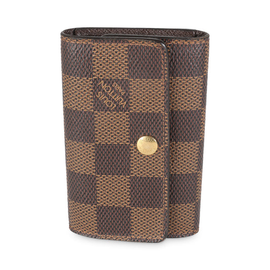 Louis Vuitton Damier Ebene Canvas 6 Key Holder