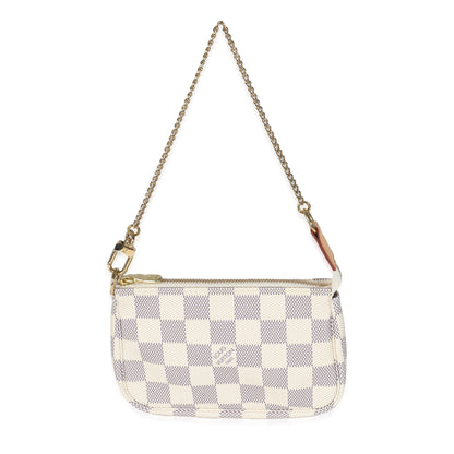 Louis Vuitton Damier Azur Canvas Mini Pochette Accessories