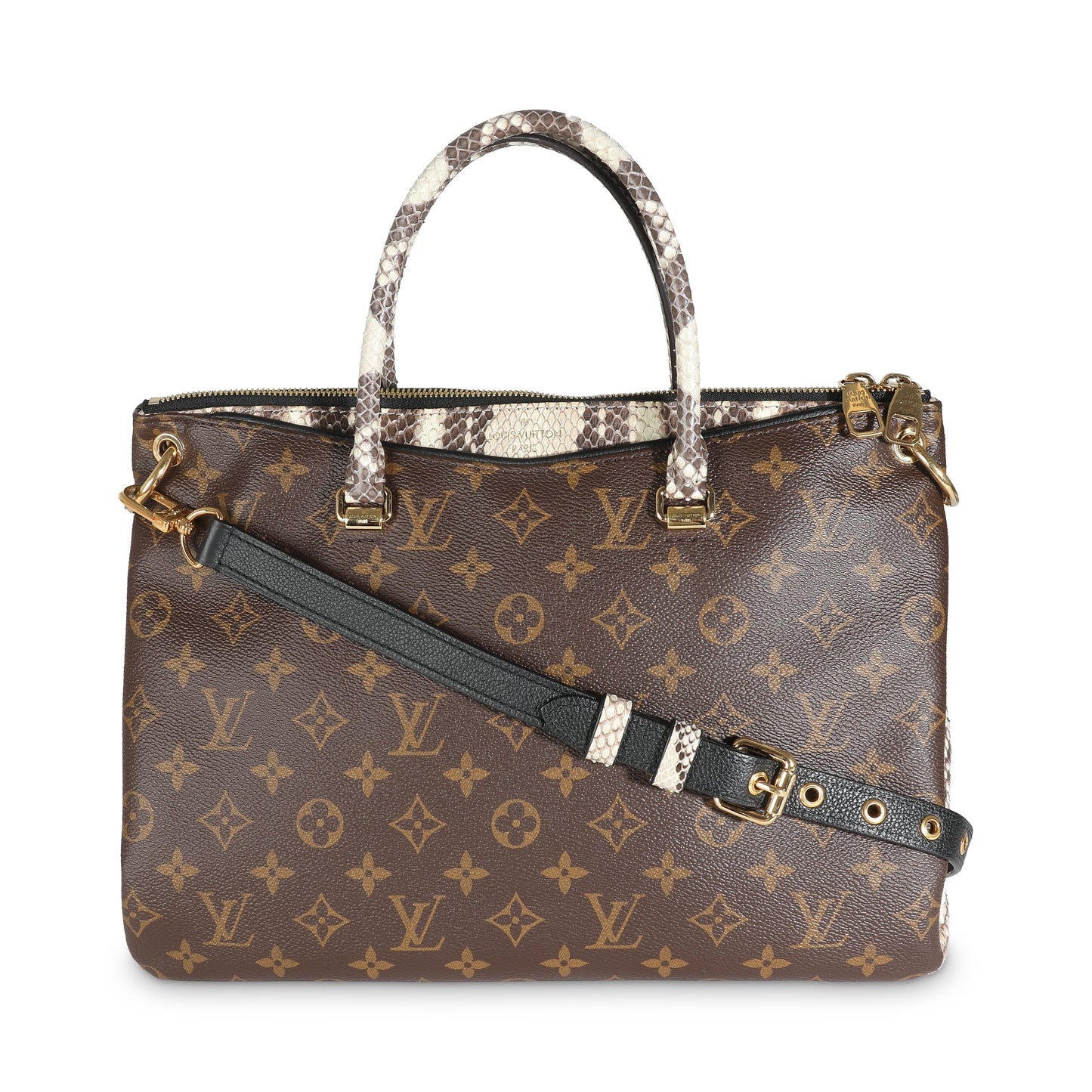 Louis Vuitton Python Monogram Canvas Pallas