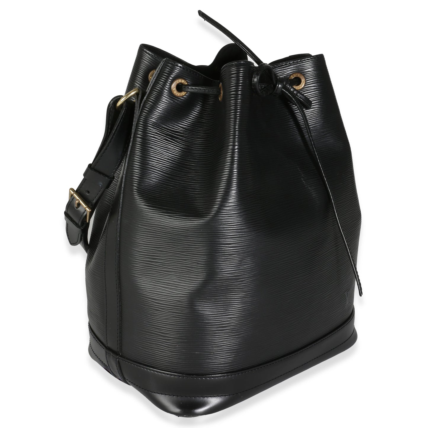 Louis Vuitton Black Epi Noe GM