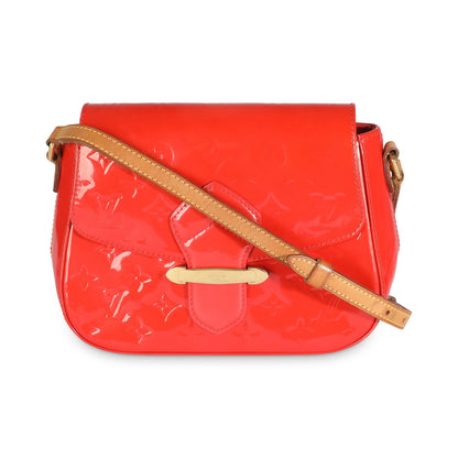 Louis Vuitton Rouge Grenadine Vernis Bellflower PM
