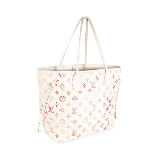 Louis Vuitton Monogram Empreinte Sunrise Aquarelle Neverfull MM