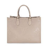 Louis Vuitton Tourterelle Giant Monogram Empreinte Onthego MM