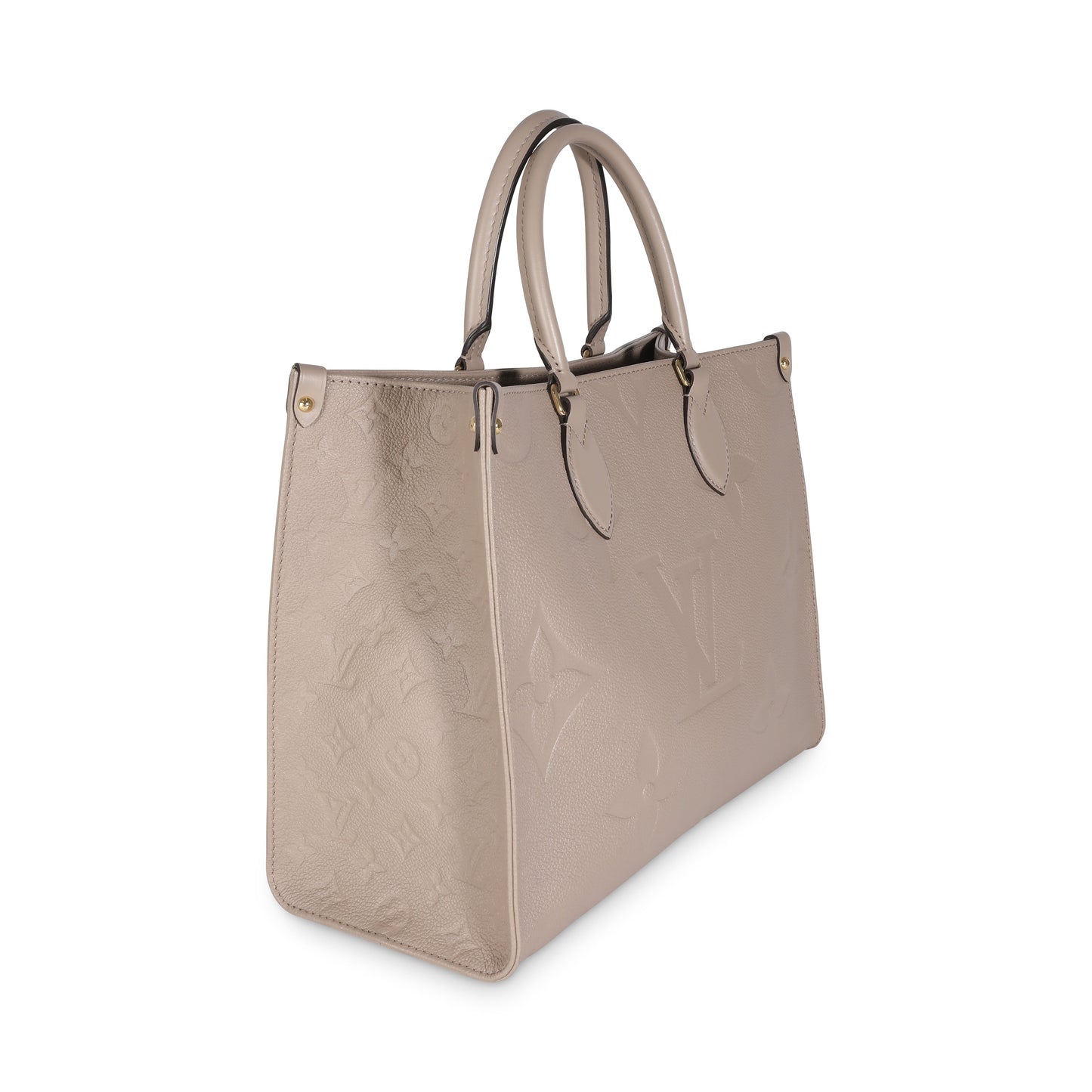 Louis Vuitton Tourterelle Giant Monogram Empreinte Onthego MM