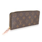 Louis Vuitton Monogram Canvas Clemence Wallet