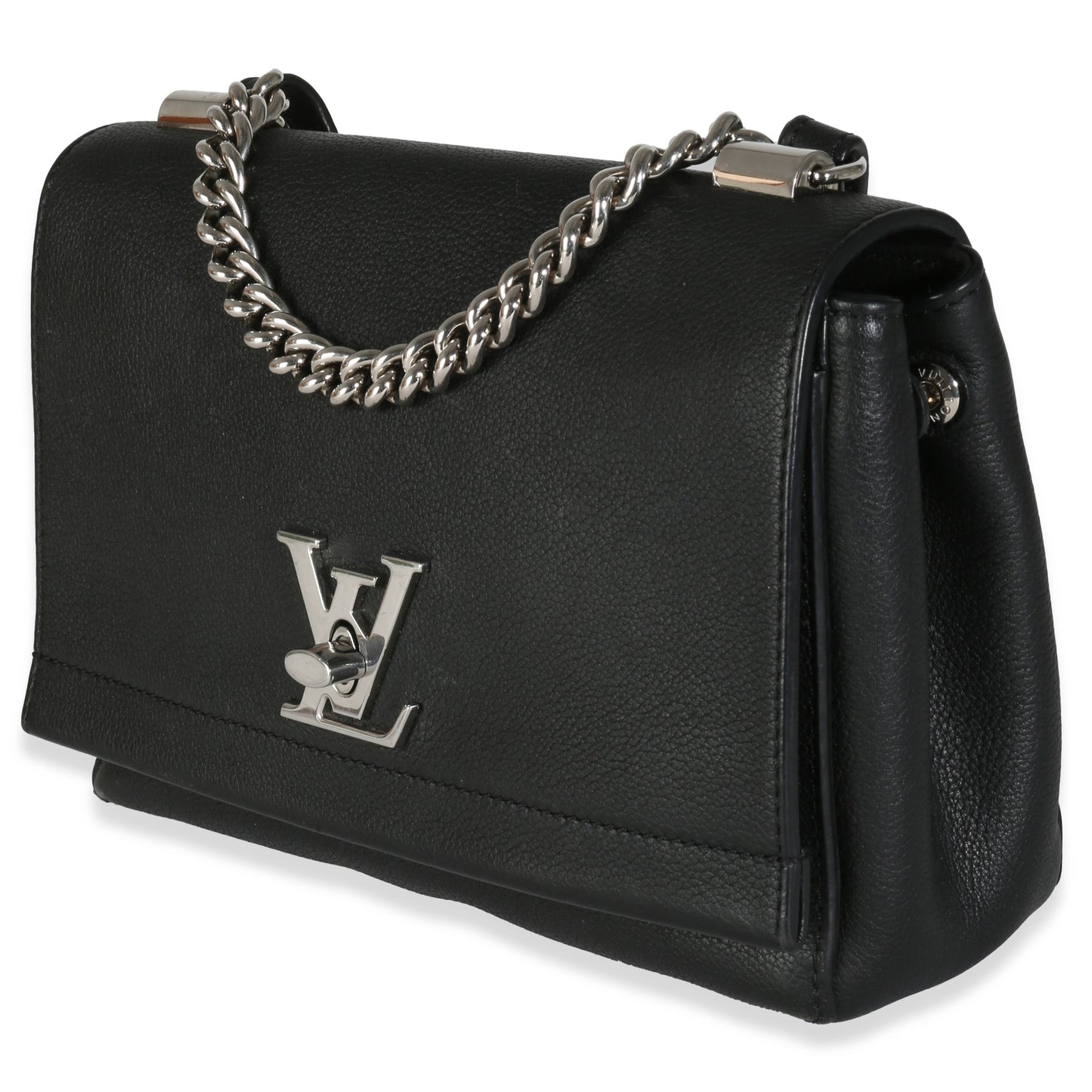 Louis Vuitton Black Calfskin Lockme II BB