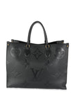 Louis Vuitton Black Monogram Empreinte Onthego GM