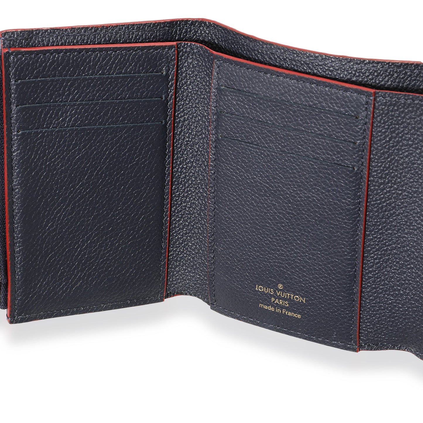 Louis Vuitton Marine Rouge Monogram Empreinte Victorine Wallet