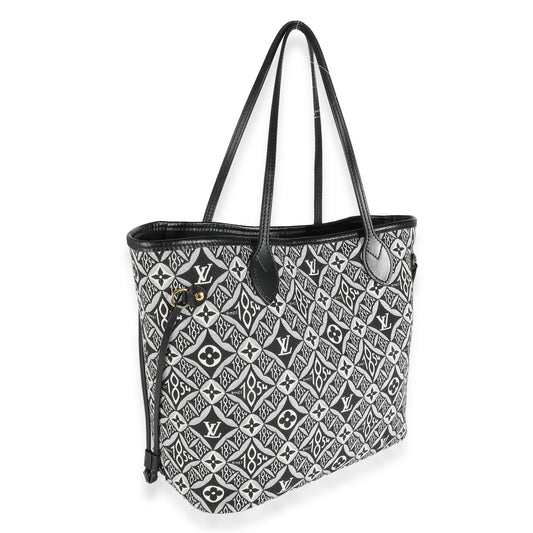 Louis Vuitton Grey Monogram Jacquard Since 1854 Neverfull MM