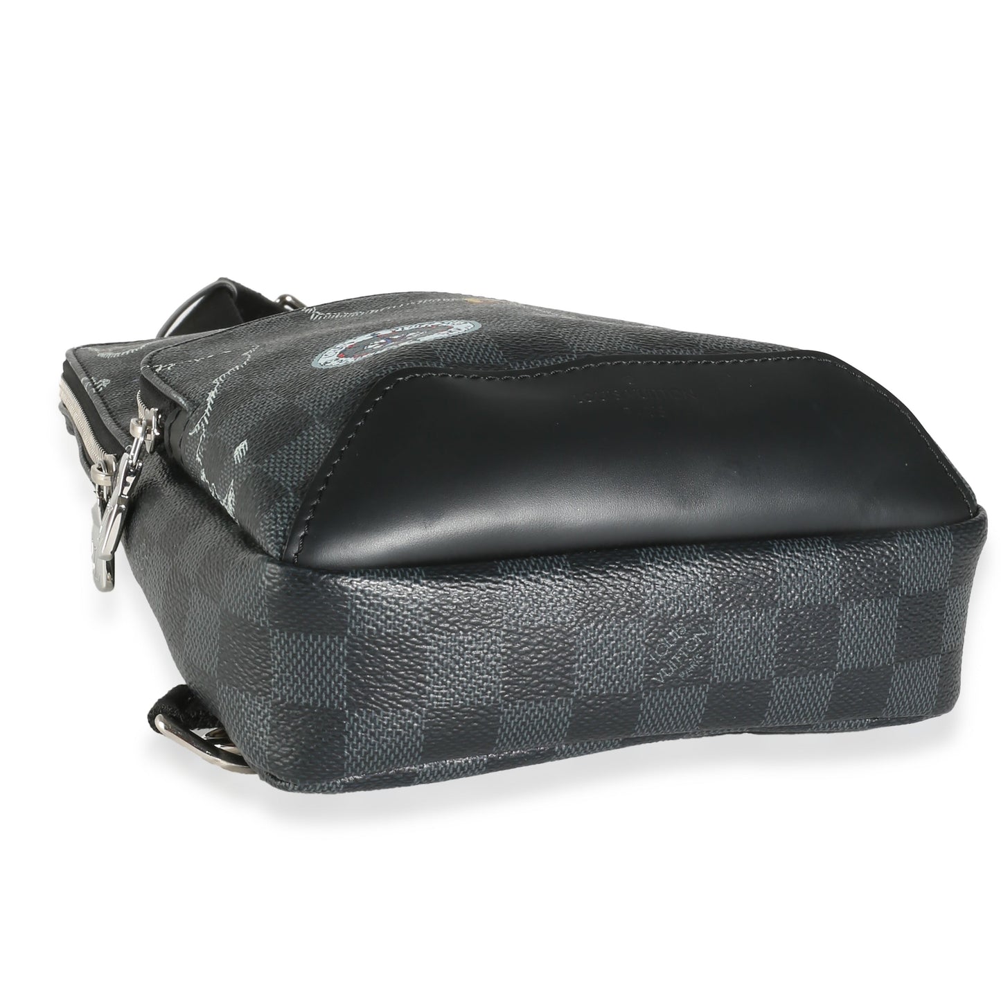 Louis Vuitton Damier Graphite Canvas World Map Avenue Slingbag