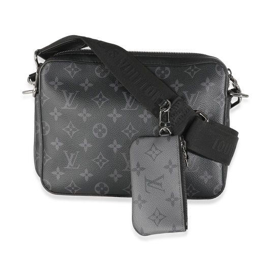 Louis Vuitton Reverse Monogram Eclipse Canvas Trio Messenger