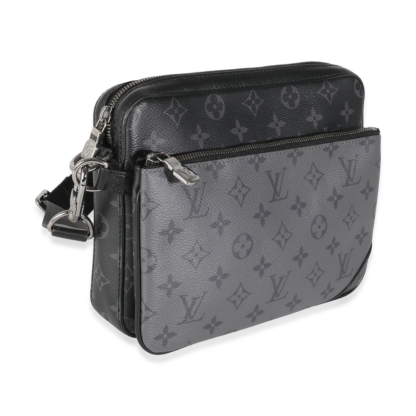 Louis Vuitton Reverse Monogram Eclipse Canvas Trio Messenger