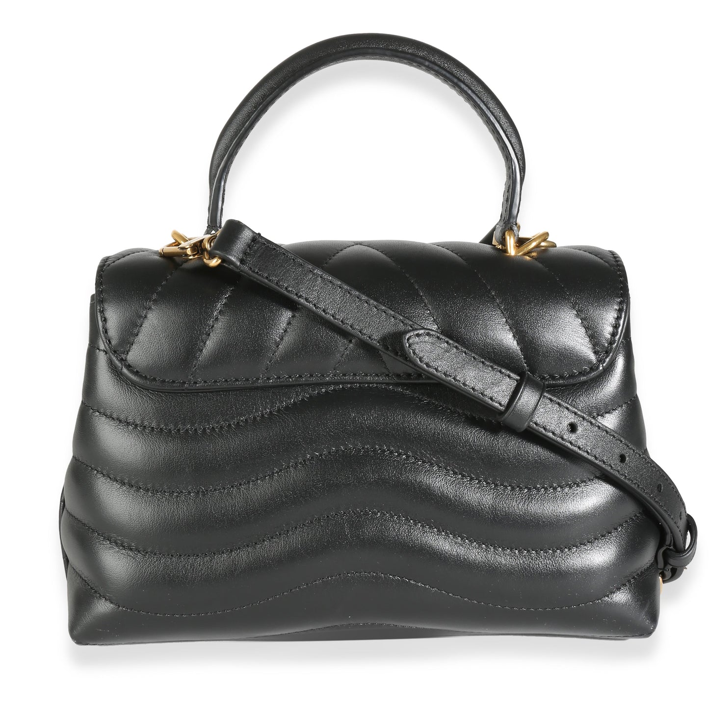 Louis Vuitton Black Calfskin Hold Me New Wave Bag