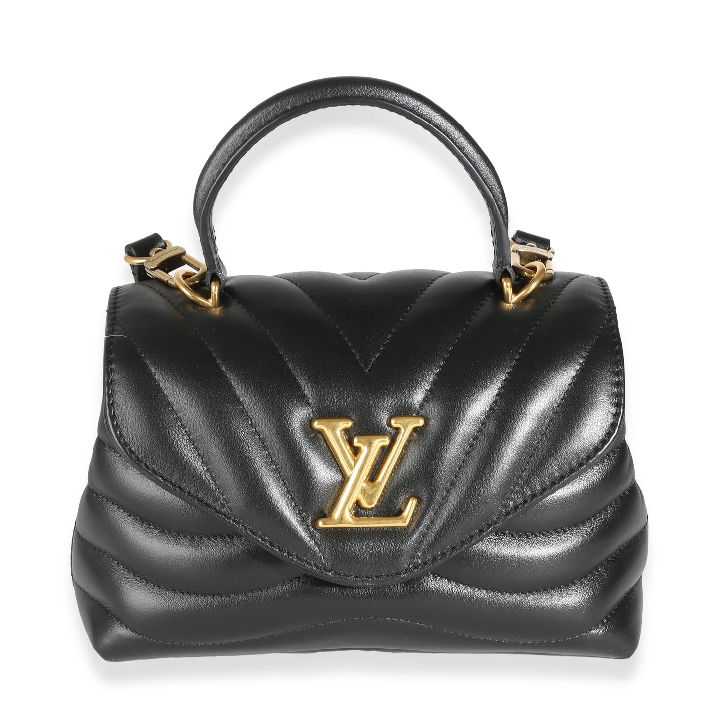 Louis Vuitton Black Calfskin Hold Me New Wave Bag