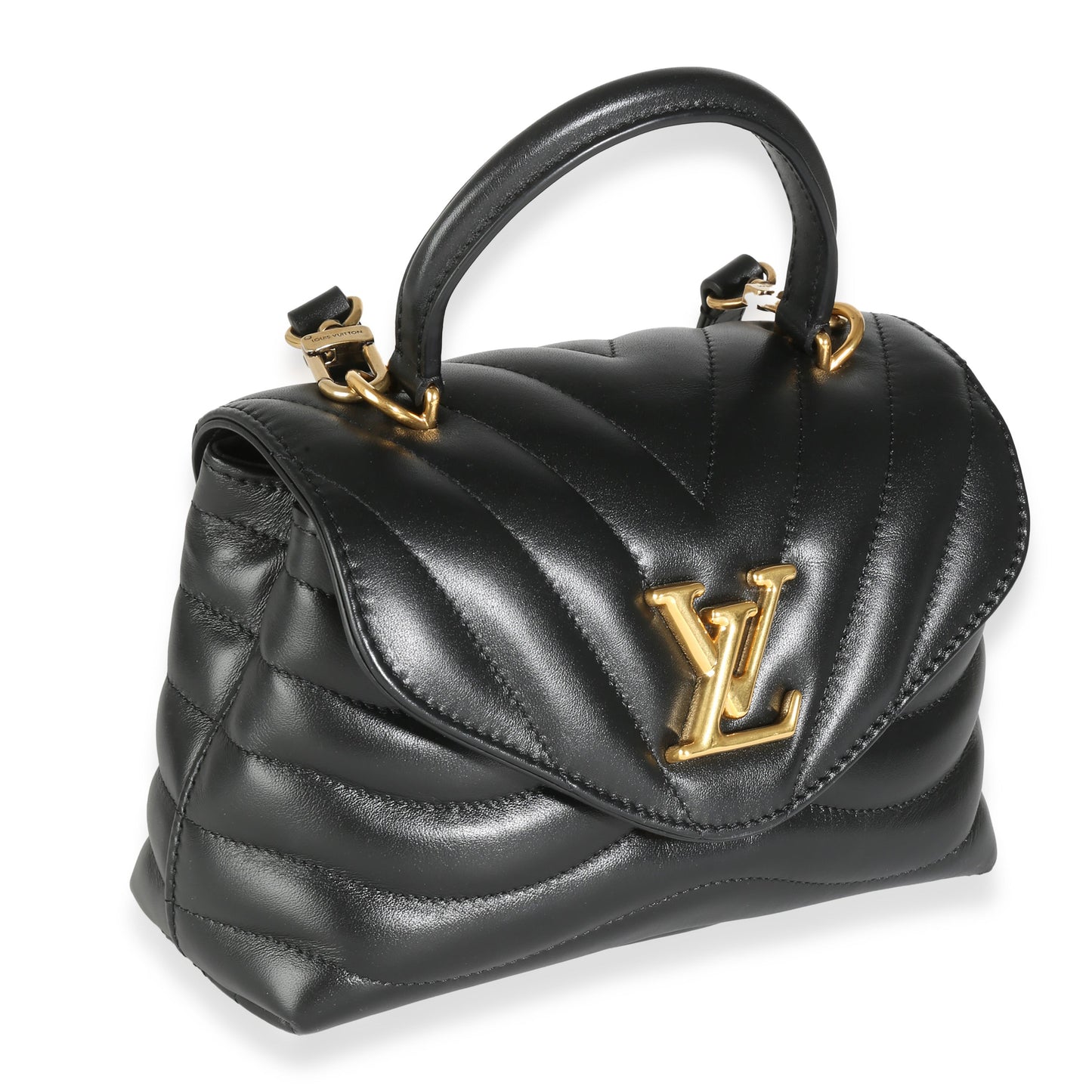 Louis Vuitton Black Calfskin Hold Me New Wave Bag