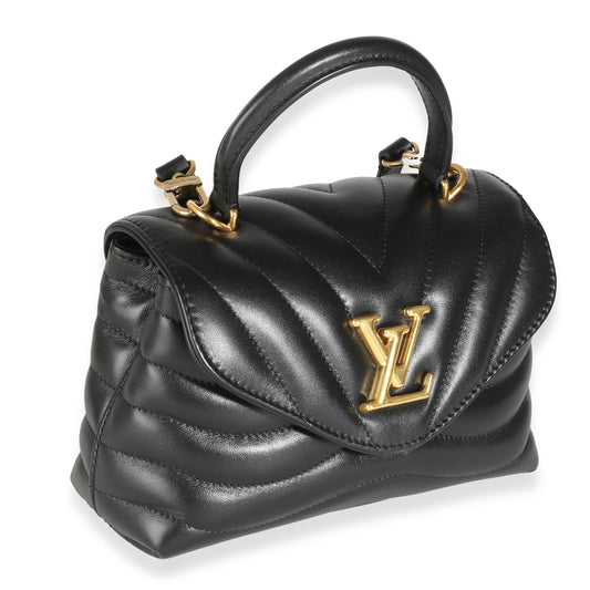 Louis Vuitton Black Calfskin Hold Me New Wave Bag