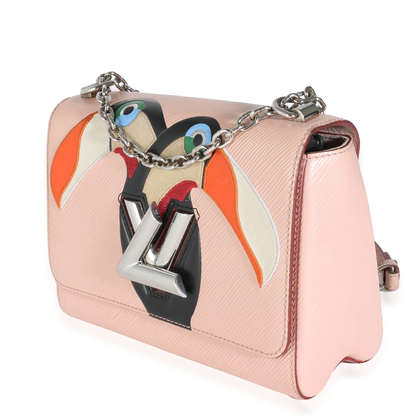 Louis Vuitton Pink Epi Exotic Birds Twist MM