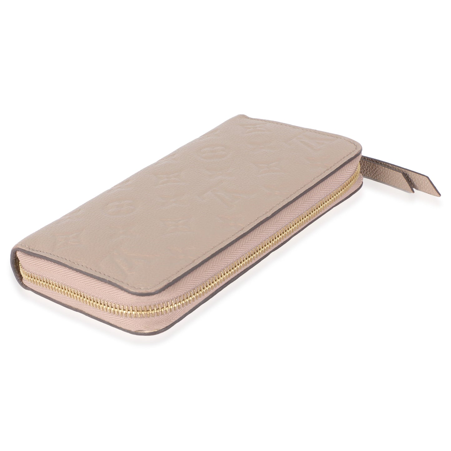 Louis Vuitton Turtledove Monogram Empreinte Zippy Wallet