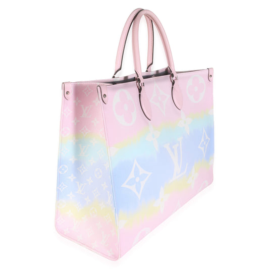 Louis Vuitton Pastel Monogram Giant Escale Onthego GM