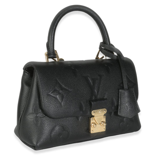 Louis Vuitton Black Giant Empreinte Madeleine BB