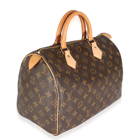 Louis Vuitton Monogram Canvas Speedy 30