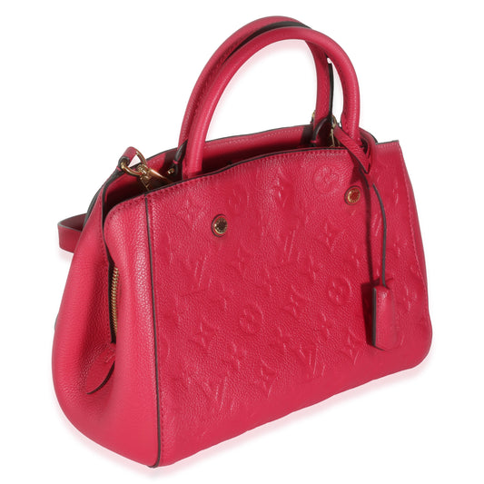 Louis Vuitton Dahlia Monogram Empreinte Montaigne BB