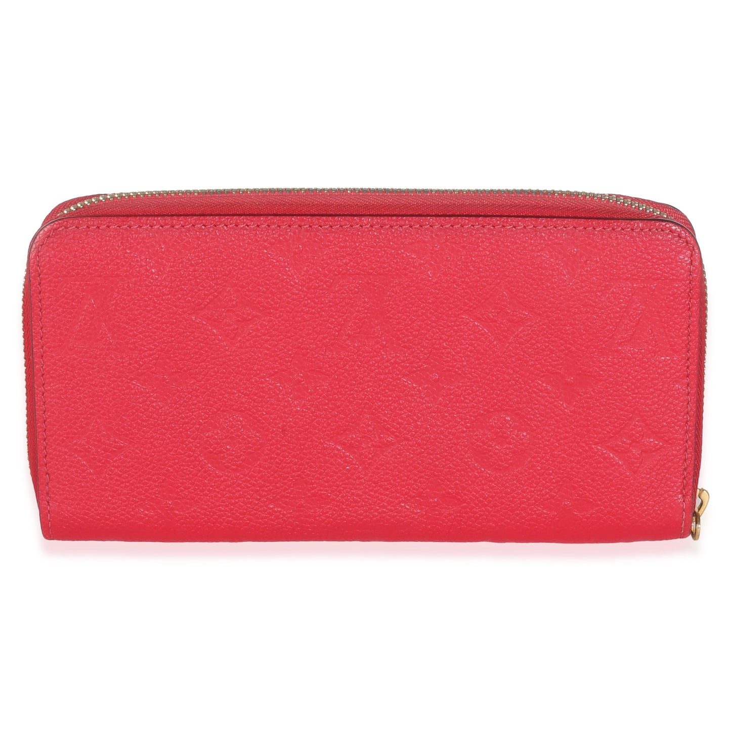 Louis Vuitton Cerise Monogram Empreinte Zippy Wallet