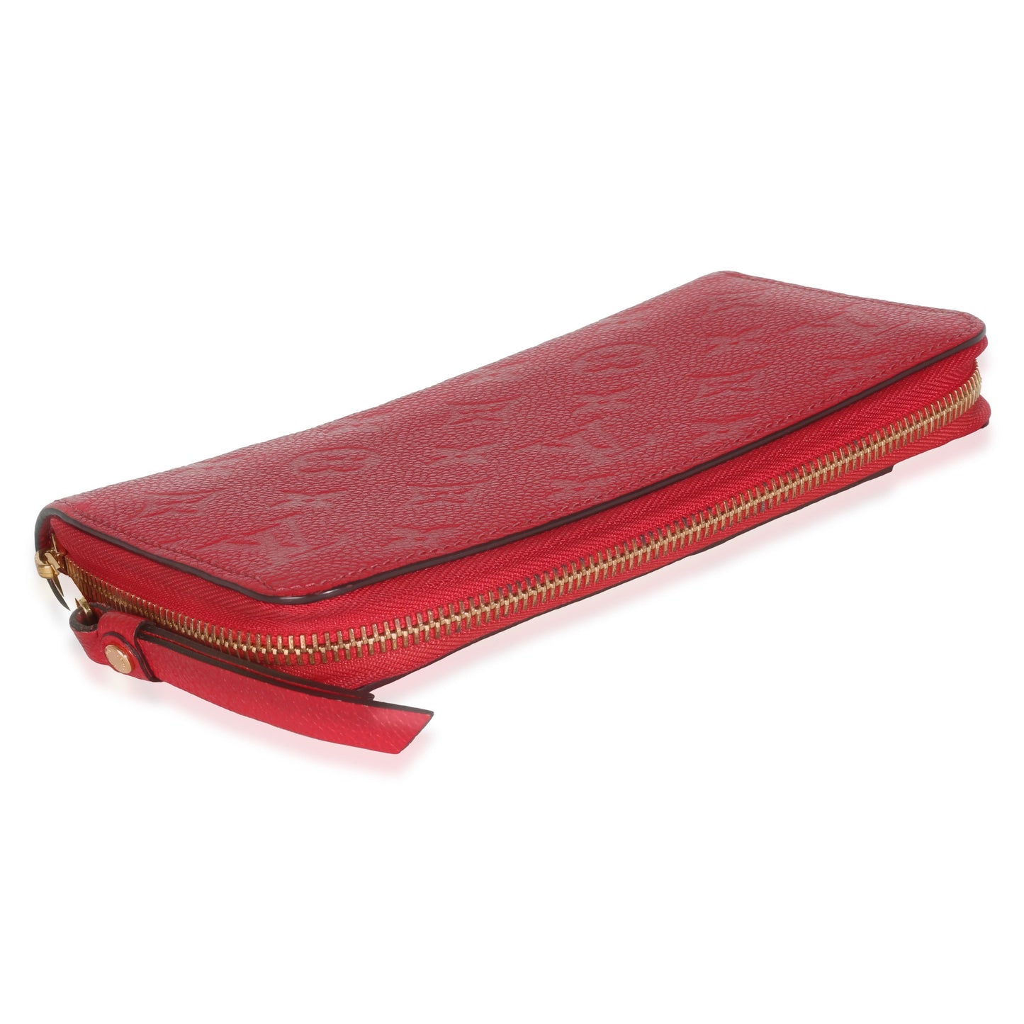 Louis Vuitton Cerise Monogram Empreinte Zippy Wallet