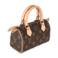 Louis Vuitton Monogram Canvas Nano Speedy