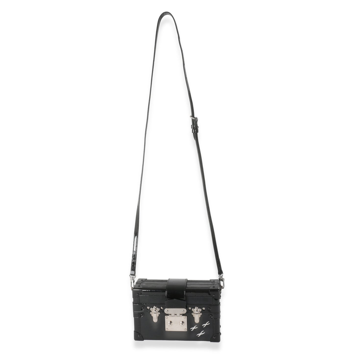 Louis Vuitton Black Epi Petite Malle