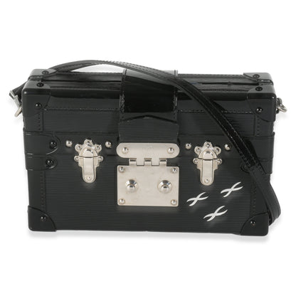 Louis Vuitton Black Epi Petite Malle