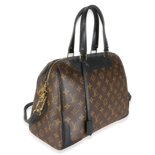 Louis Vuitton Black Monogram Canvas Retiro NM