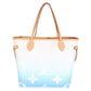 Louis Vuitton Blue Giant Monogram Canvas By The Pool Neverfull MM
