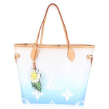 Louis Vuitton Blue Giant Monogram Canvas By The Pool Neverfull MM