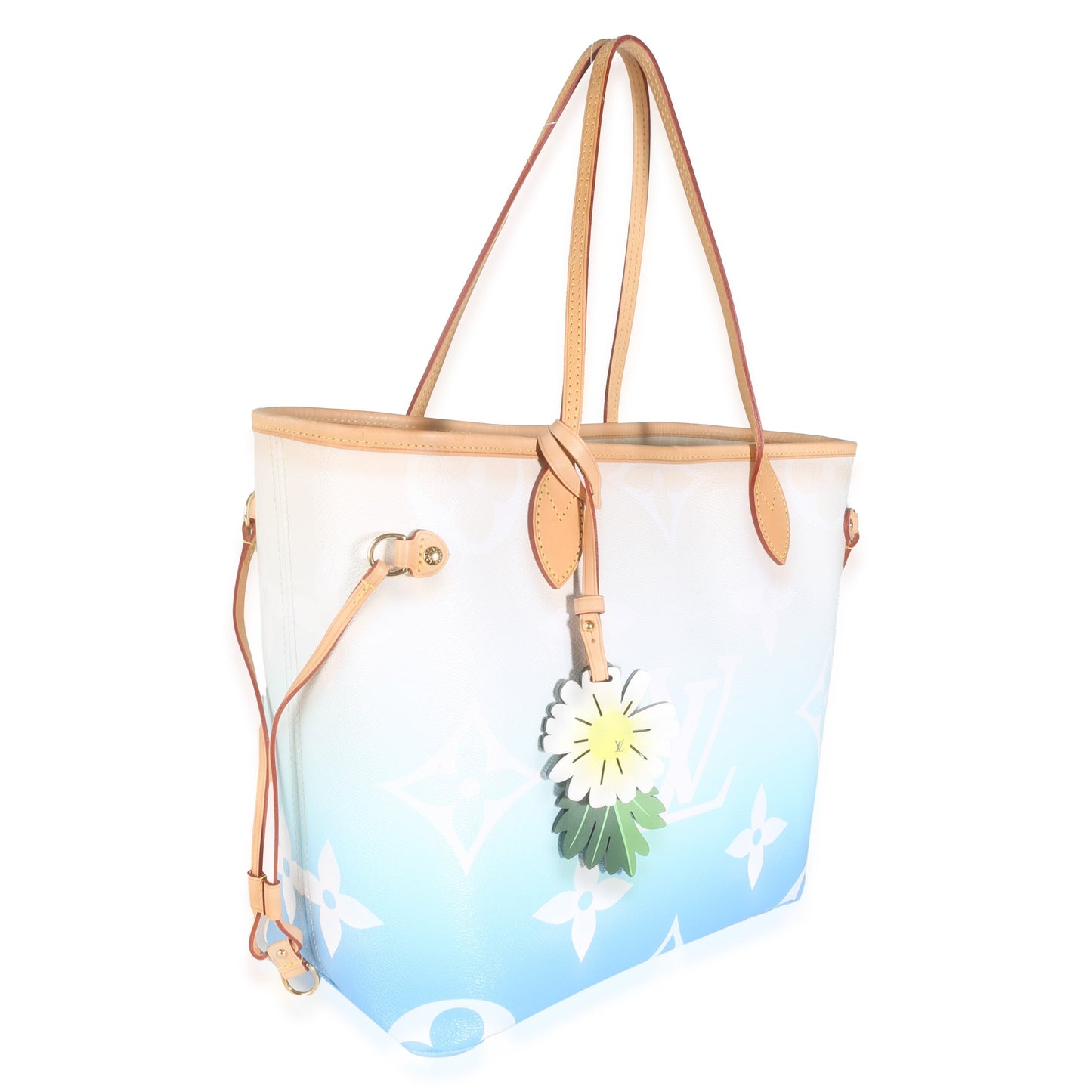 Louis Vuitton Blue Giant Monogram Canvas By The Pool Neverfull MM