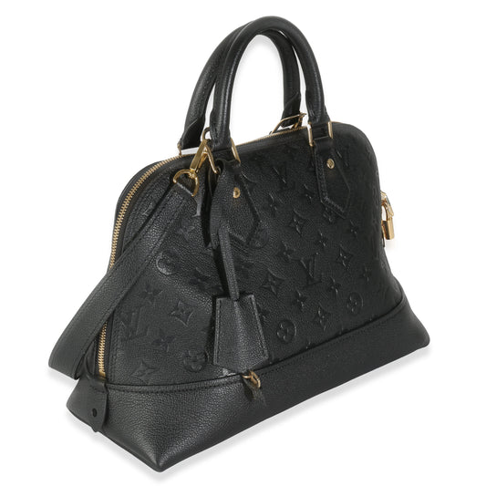 Louis Vuitton Black Monogram Empreinte Neo Alma PM