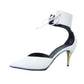 Gucci Pointed Toe Lace Up Ankle Strap Separate Pumps