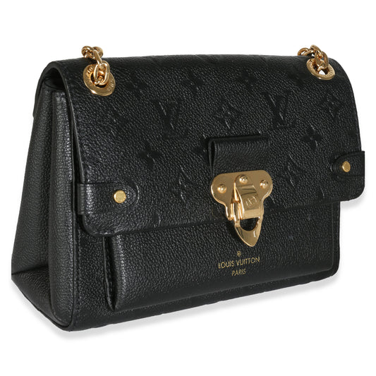 Louis Vuitton Black Monogram Empreinte Vavin BB