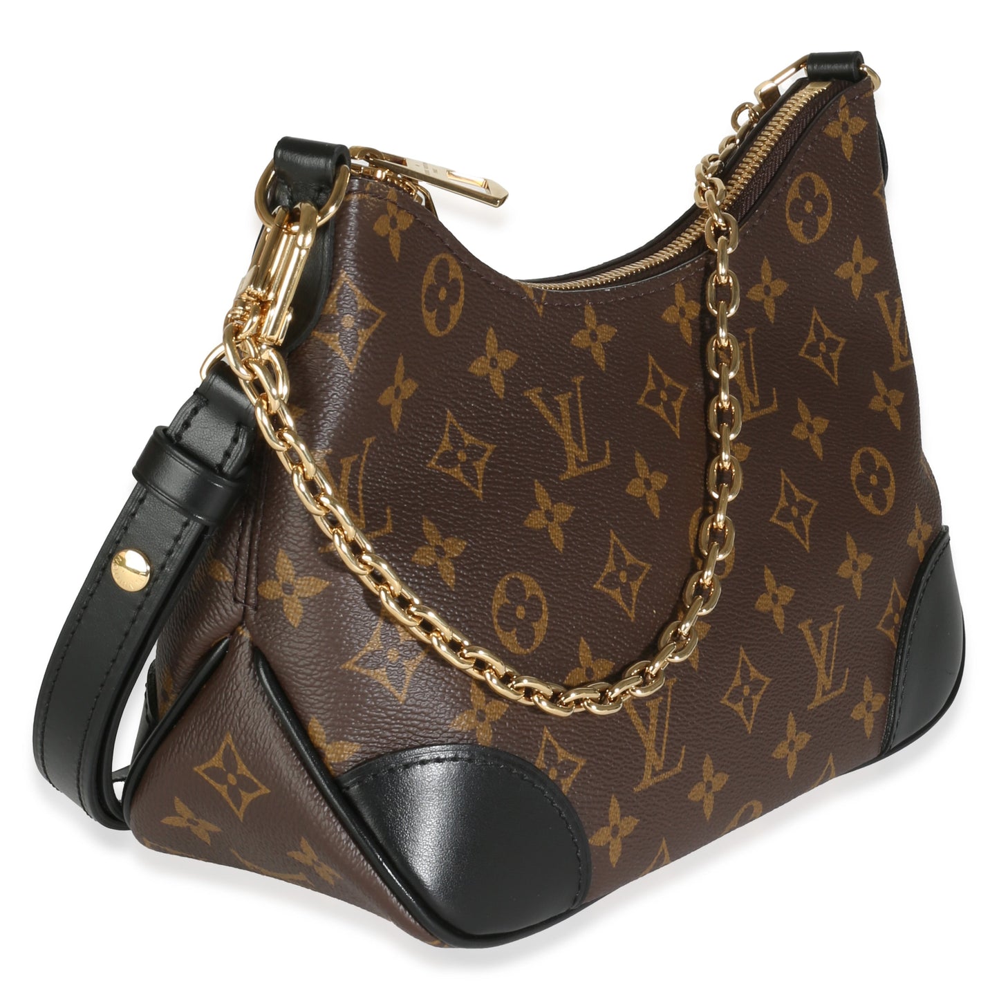 Louis Vuitton Black Monogram Canvas Boulogne NM