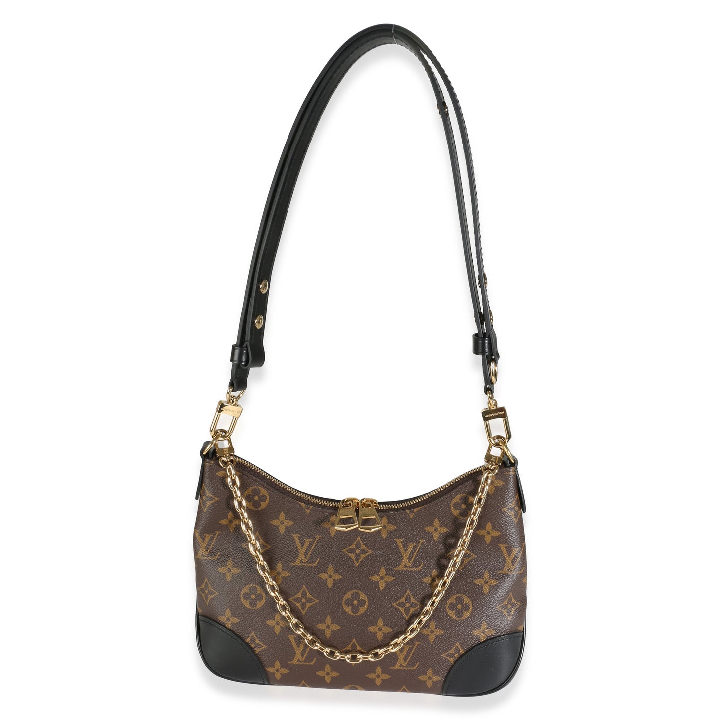 Louis Vuitton Black Monogram Canvas Boulogne NM