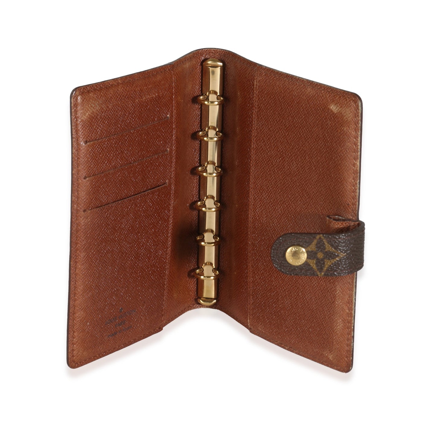 Louis Vuitton Monogram Canvas Small Ring Agenda Cover