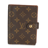 Louis Vuitton Monogram Canvas Small Ring Agenda Cover