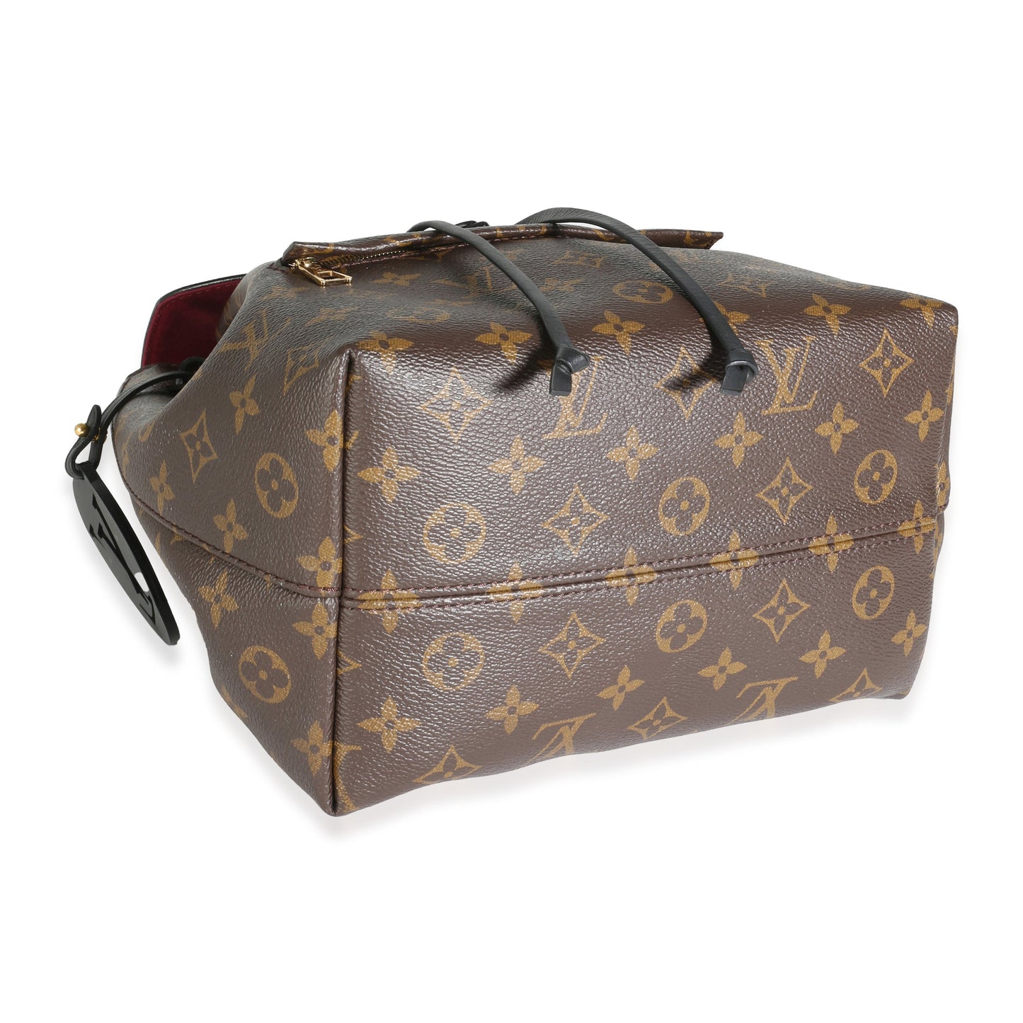 Louis Vuitton Black Monogram Canvas Montsouris Backpack NM