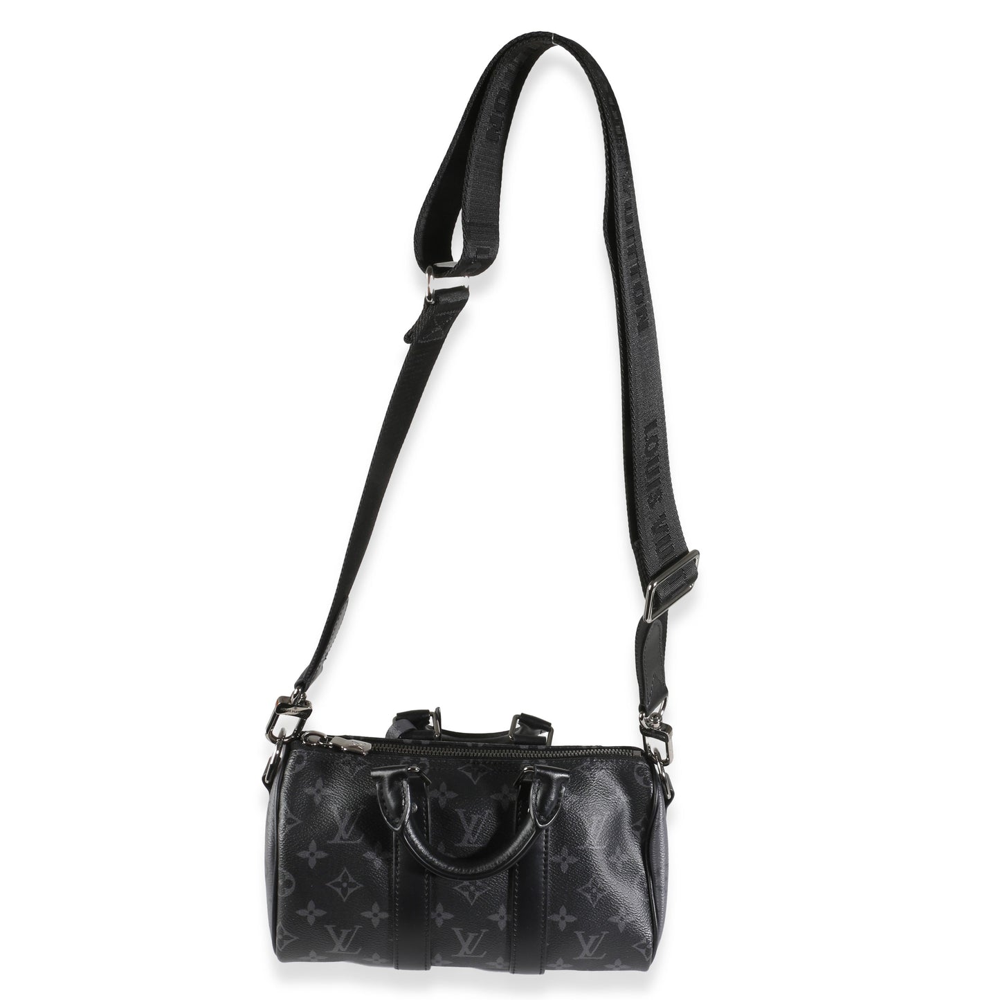 Louis Vuitton Monogram Eclipse Canvas Speedy Bandouliere 25