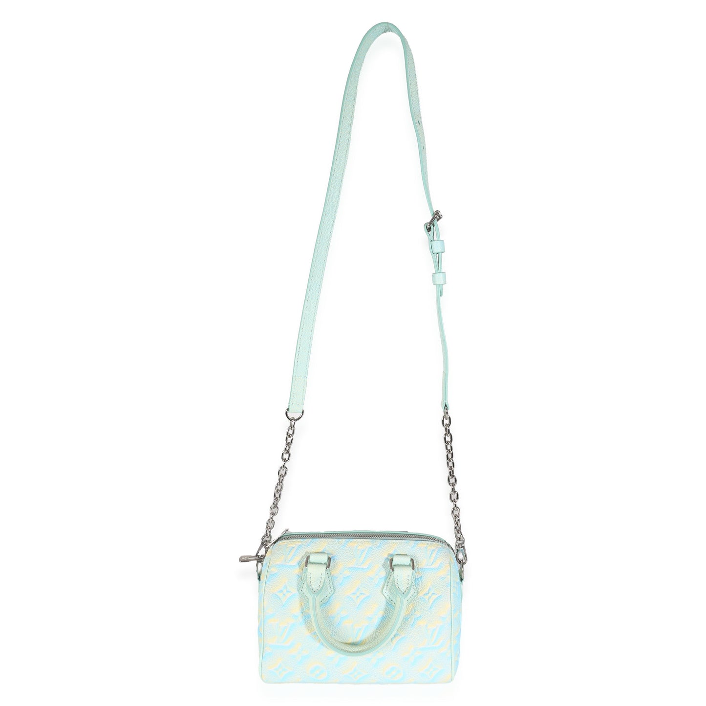 Louis Vuitton Water Green Empreinte Monogram Summer Stardust Speedy 20