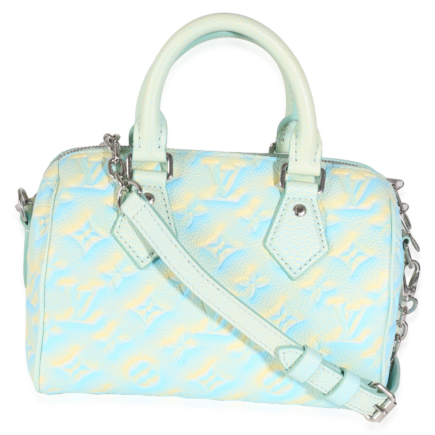 Louis Vuitton Water Green Empreinte Monogram Summer Stardust Speedy 20