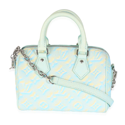 Louis Vuitton Water Green Empreinte Monogram Summer Stardust Speedy 20