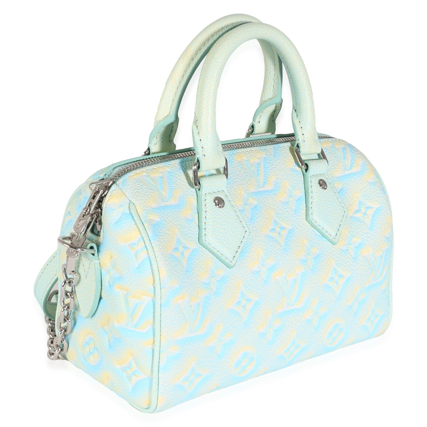 Louis Vuitton Water Green Empreinte Monogram Summer Stardust Speedy 20