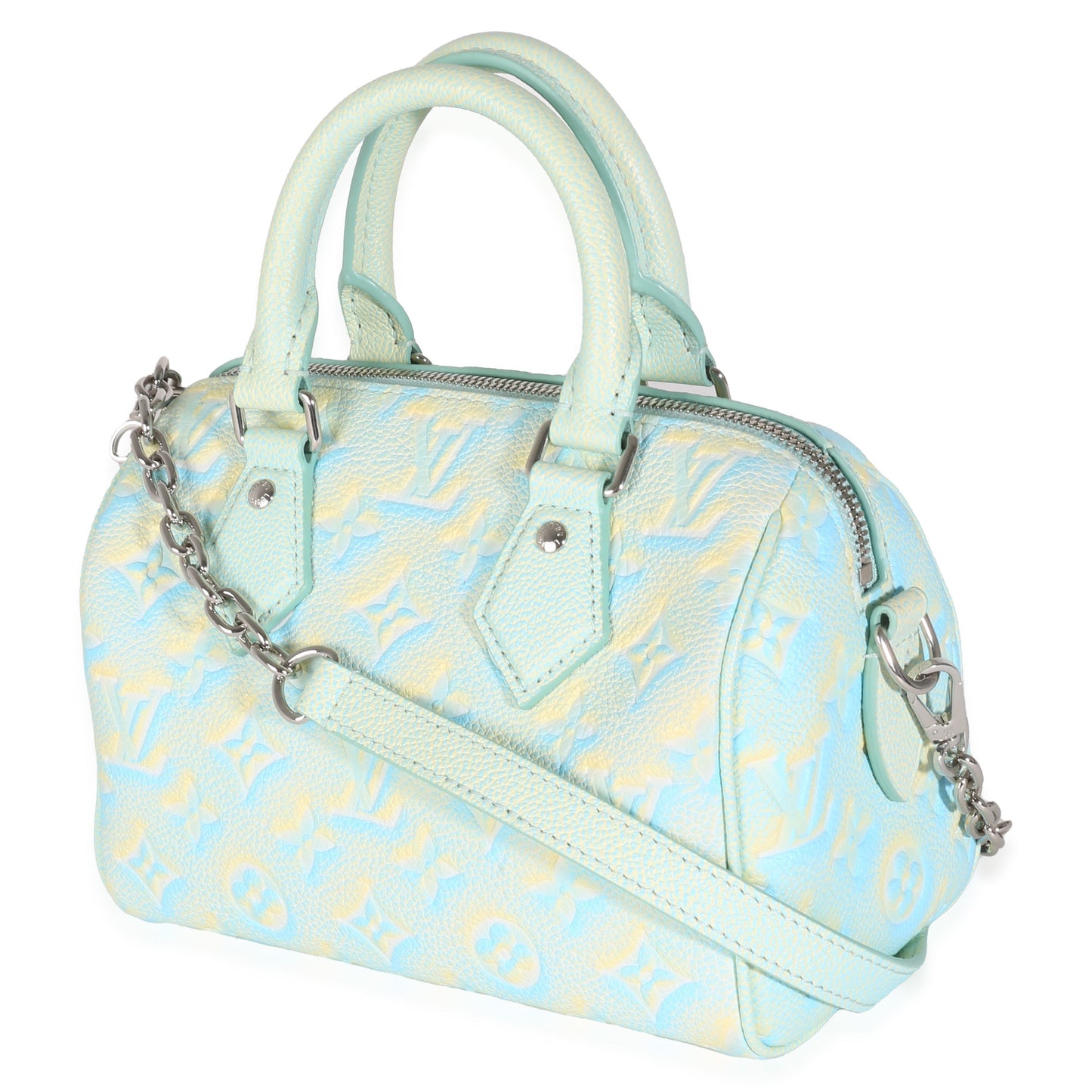 Louis Vuitton Water Green Empreinte Monogram Summer Stardust Speedy 20